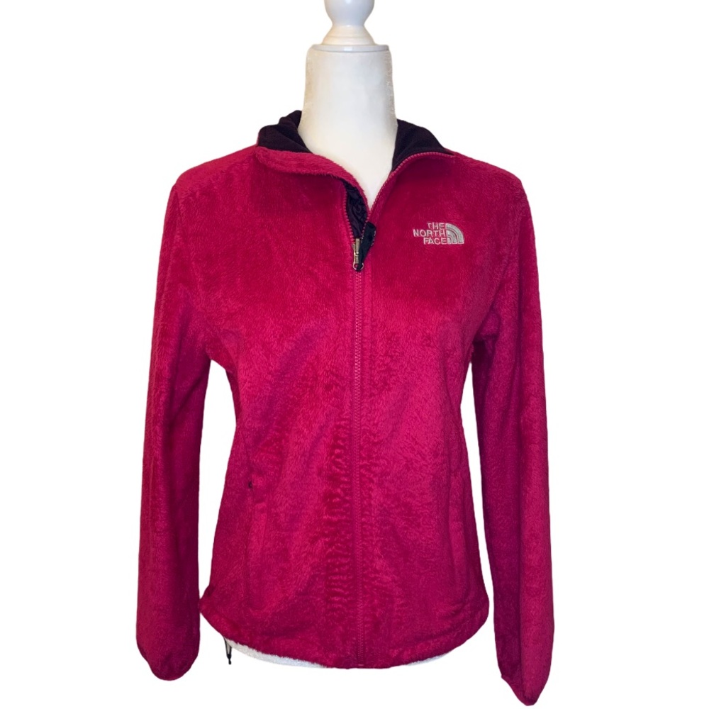 The North Face Hot Pink Osito Fuzzy Jacket Gem
